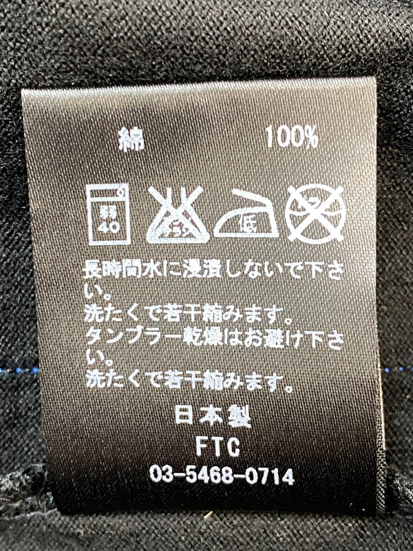 【中古品】【メンズ】 FTC エフティーシー POCKET TEE ポケット ティー 半袖 ショートスリーブ Tシャツ 142-260724-hu-21-min サイズ：M カラー：ブラック 万代Net店