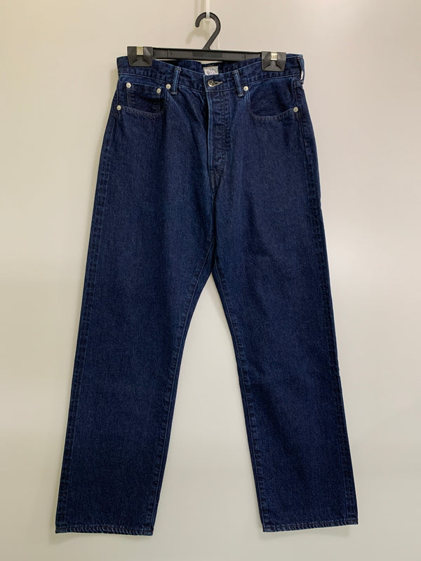 【中古品】【メンズ】 POST OVERALLS ポストオーバーオールズ NO.1 FIVE POCKET DENIM 1382-120W ナンバーワン ファイブポケット デニム パンツ メンズ ボトムス ジーンズ 156-260717-em-17-min サイズ：M カラー：インディゴブルー 万代Net店