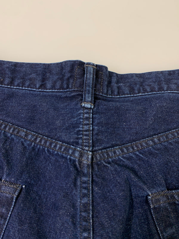 【中古品】【メンズ】 POST OVERALLS ポストオーバーオールズ NO.1 FIVE POCKET DENIM 1382-120W ナンバーワン ファイブポケット デニム パンツ メンズ ボトムス ジーンズ 156-260717-em-17-min サイズ：M カラー：インディゴブルー 万代Net店