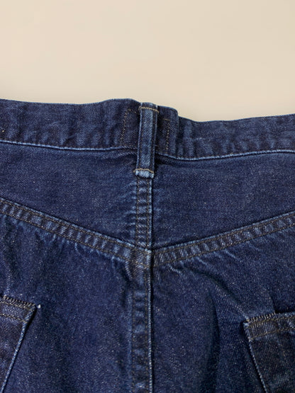 【中古品】【メンズ】 POST OVERALLS ポストオーバーオールズ NO.1 FIVE POCKET DENIM 1382-120W ナンバーワン ファイブポケット デニム パンツ メンズ ボトムス ジーンズ 156-260717-em-17-min サイズ：M カラー：インディゴブルー 万代Net店