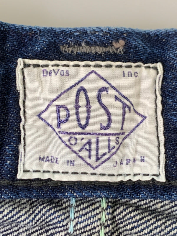 【中古品】【メンズ】 POST OVERALLS ポストオーバーオールズ NO.1 FIVE POCKET DENIM 1382-120W ナンバーワン ファイブポケット デニム パンツ メンズ ボトムス ジーンズ 156-260717-em-17-min サイズ：M カラー：インディゴブルー 万代Net店