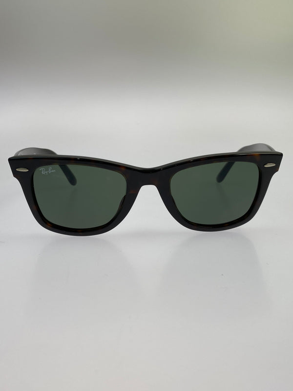 【中古品】【メンズ】 RAY-BAN レイバン RB2140-F WAYFARER SUNGLASSES サングラス アイウェア 203-260719-AS-40-min サイズ：52□22-150 カラー：ブラウン 万代Net店