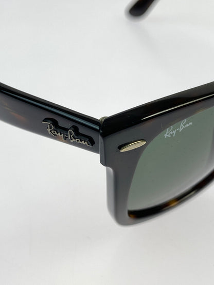 【中古品】【メンズ】 RAY-BAN レイバン RB2140-F WAYFARER SUNGLASSES サングラス アイウェア 203-260719-AS-40-min サイズ：52□22-150 カラー：ブラウン 万代Net店