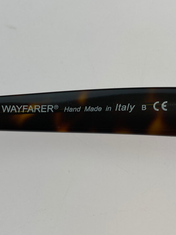 【中古品】【メンズ】 RAY-BAN レイバン RB2140-F WAYFARER SUNGLASSES サングラス アイウェア 203-260719-AS-40-min サイズ：52□22-150 カラー：ブラウン 万代Net店