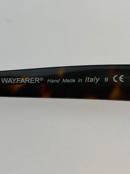 【中古品】【メンズ】 RAY-BAN レイバン RB2140-F WAYFARER SUNGLASSES サングラス アイウェア 203-260719-AS-40-min サイズ：52□22-150 カラー：ブラウン 万代Net店