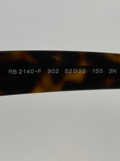 【中古品】【メンズ】 RAY-BAN レイバン RB2140-F WAYFARER SUNGLASSES サングラス アイウェア 203-260719-AS-40-min サイズ：52□22-150 カラー：ブラウン 万代Net店