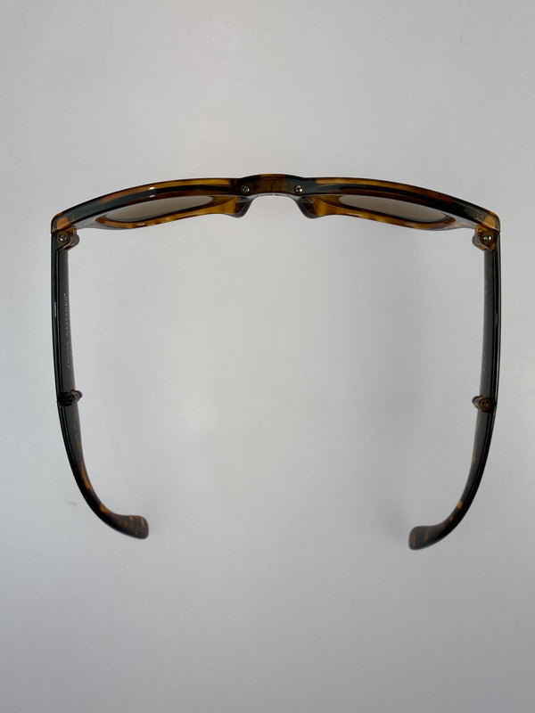 【中古品】【メンズ】 RAY-BAN レイバン FOLDING WAYFARER サングラス アイウェア 折りたたみ 203-260719-AS-39-min サイズ：50□22 カラー：ブラウン 万代Net店