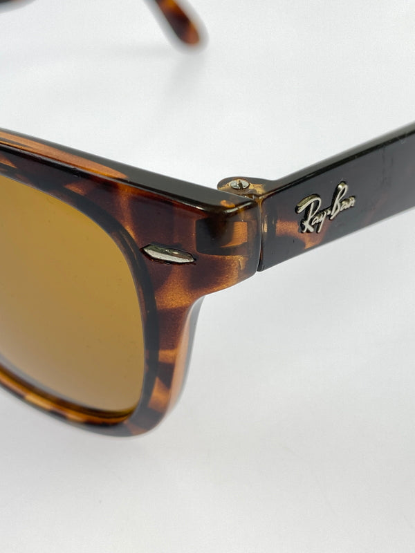 【中古品】【メンズ】 RAY-BAN レイバン FOLDING WAYFARER サングラス アイウェア 折りたたみ 203-260719-AS-39-min サイズ：50□22 カラー：ブラウン 万代Net店