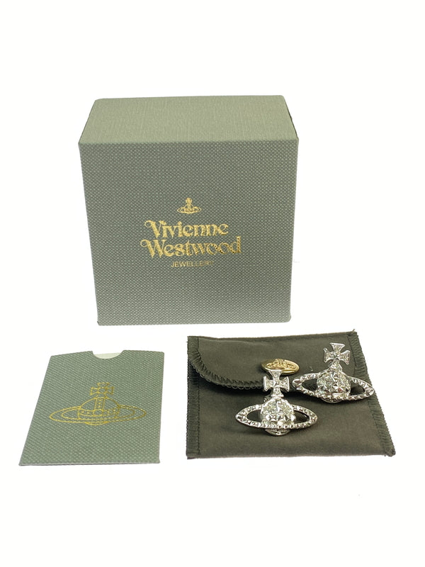 【中古品】【レディース】 VIVIENNE WESTWOOD ヴィヴィアンウエストウッド MAYFAIR BAS RELIEF EARRING ピアス アクセサリー 192-260719-AS-32-min カラー：シルバー 万代Net店
