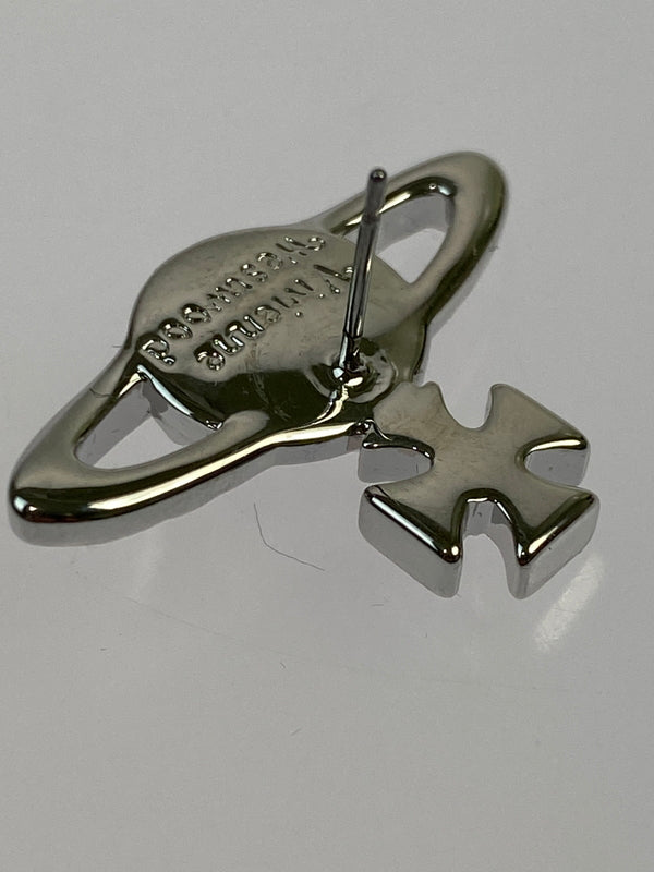 【中古品】【レディース】 VIVIENNE WESTWOOD ヴィヴィアンウエストウッド MAYFAIR BAS RELIEF EARRING ピアス アクセサリー 192-260719-AS-32-min カラー：シルバー 万代Net店
