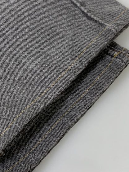 【中古品】【メンズ】 LEVI'S リーバイス 先染めBLACK DENIM PANT 501-0658 ブラック デニム パンツ メンズ ボトムス ジーンズ ジーパン 157-260717-em-20-min サイズ：W36L34 カラー：グレー 万代Net店