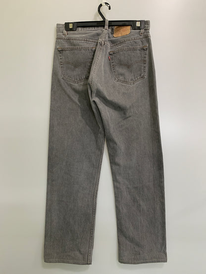 【中古品】【メンズ】 LEVI'S リーバイス 先染めBLACK DENIM PANT 501-0658 ブラック デニム パンツ メンズ ボトムス ジーンズ ジーパン 157-260717-em-20-min サイズ：W36L34 カラー：グレー 万代Net店