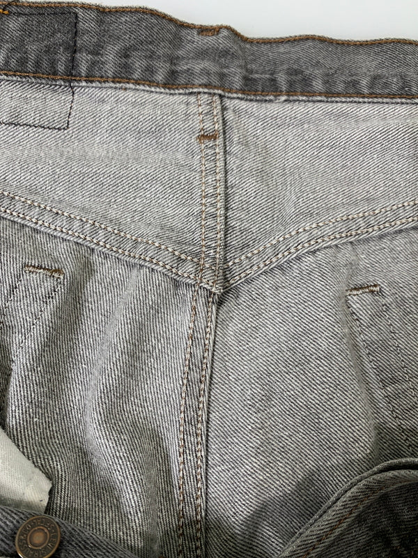 【中古品】【メンズ】 LEVI'S リーバイス 先染めBLACK DENIM PANT 501-0658 ブラック デニム パンツ メンズ ボトムス ジーンズ ジーパン 157-260717-em-20-min サイズ：W36L34 カラー：グレー 万代Net店