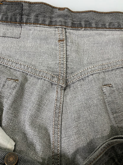 【中古品】【メンズ】 LEVI'S リーバイス 先染めBLACK DENIM PANT 501-0658 ブラック デニム パンツ メンズ ボトムス ジーンズ ジーパン 157-260717-em-20-min サイズ：W36L34 カラー：グレー 万代Net店