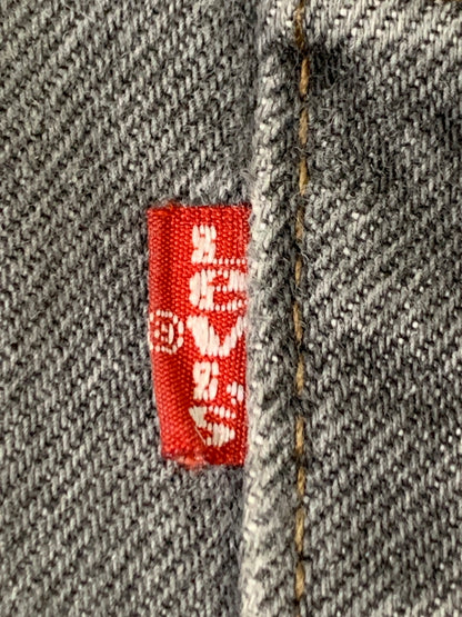 【中古品】【メンズ】 LEVI'S リーバイス 先染めBLACK DENIM PANT 501-0658 ブラック デニム パンツ メンズ ボトムス ジーンズ ジーパン 157-260717-em-20-min サイズ：W36L34 カラー：グレー 万代Net店