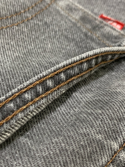 【中古品】【メンズ】 LEVI'S リーバイス 先染めBLACK DENIM PANT 501-0658 ブラック デニム パンツ メンズ ボトムス ジーンズ ジーパン 157-260717-em-20-min サイズ：W36L34 カラー：グレー 万代Net店