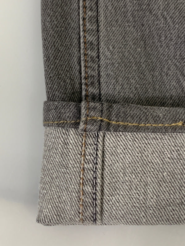 【中古品】【メンズ】 LEVI'S リーバイス 先染めBLACK DENIM PANT 501-0658 ブラック デニム パンツ メンズ ボトムス ジーンズ ジーパン 157-260717-em-20-min サイズ：W36L34 カラー：グレー 万代Net店