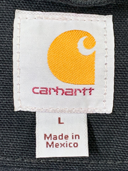 【中古品】【メンズ】 CARHARTT カーハート DUCK ACTIVE JACKET 103940-BLK ダック アクティブジャケット キャンバス生地 メンズ アウター 146-260717-em-07-min サイズ：Ｌ カラー：ブラック 万代Net店