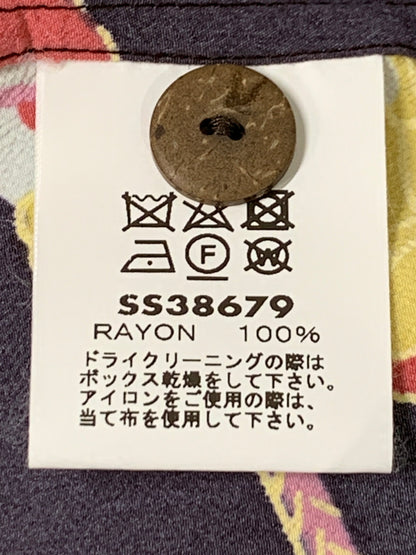 【中古品】【メンズ】 SUN SURF RAYON S/S SPECIAL EDITION JAPANESE BAZAAR THE CRY OF CRANE SS38679 レーヨン 半袖 鶴 アロハシャツ 145-260717-em-10-min サイズ：M カラー：マルチカラー 万代Net店