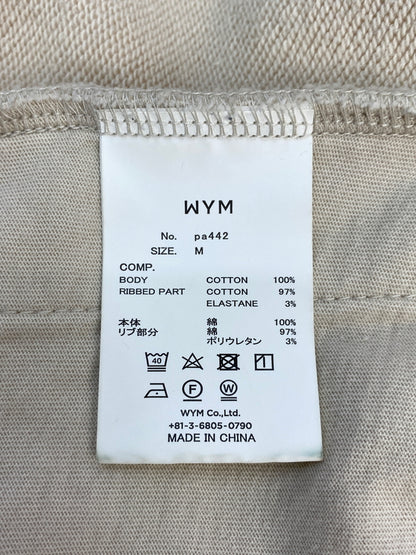 【中古品】【メンズ】 WYM LIDNM ウィム バイ リドム PA442 ヘビーウェイト プルオーバー パーカ 147-260727-jt-06-min サイズ：M カラー：ライトベージュ系 万代Net店