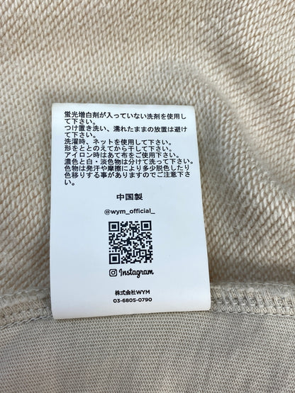 【中古品】【メンズ】 WYM LIDNM ウィム バイ リドム PA442 ヘビーウェイト プルオーバー パーカ 147-260727-jt-06-min サイズ：M カラー：ライトベージュ系 万代Net店