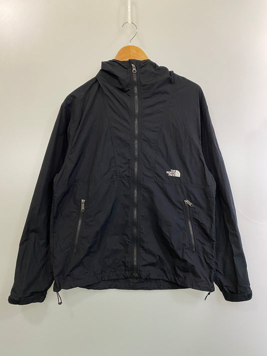 【中古品】【メンズ】 THE NORTH FACE ザ・ノースフェイス コンパクトジャケット マウンテンパーカー NP71830 メンズ アウター ナイロン製 アウトドア 144-260717-em-37-min サイズ：Ｌ カラー：ブラック 万代Net店