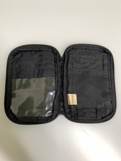 【中古品】【メンズ】 SUPREME シュプリーム 19AW CORDURA SMALL ZIP POUCH コーデュラ スモール ジップ ポーチ 小物入れ 定期入れ ミニ 208-260723-em-51-min カラー：ブラック 万代Net店