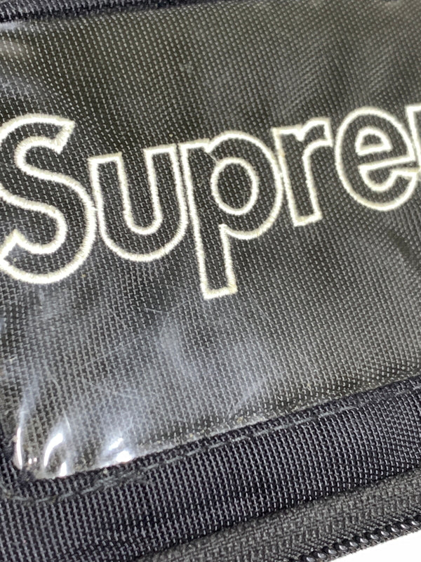 【中古品】【メンズ】 SUPREME シュプリーム 19AW CORDURA SMALL ZIP POUCH コーデュラ スモール ジップ ポーチ 小物入れ 定期入れ ミニ 208-260723-em-51-min カラー：ブラック 万代Net店