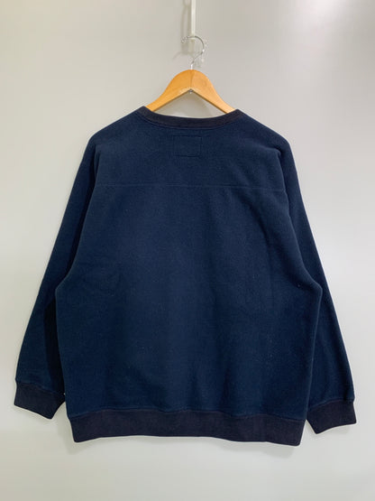 【中古品】【メンズ】 WTAPS ダブルタップス CRUCIBLE CREW NECK FLEECE 202ATDT-CSM33 クルーシブル クルーネック フリース 長袖 スウェット メンズ トップス 142-260717-em-01-min サイズ：2 カラー：ネイビー 万代Net店