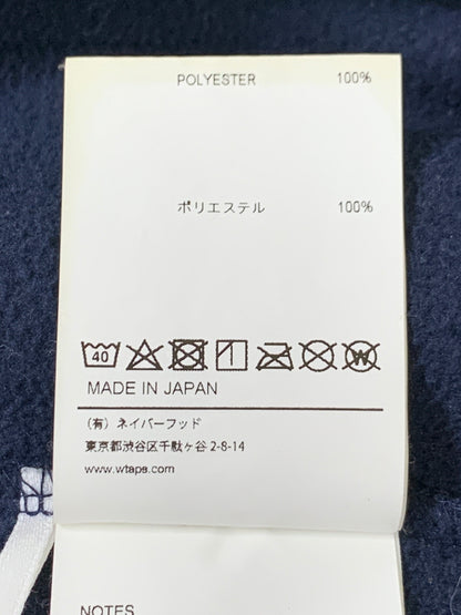 【中古品】【メンズ】 WTAPS ダブルタップス CRUCIBLE CREW NECK FLEECE 202ATDT-CSM33 クルーシブル クルーネック フリース 長袖 スウェット メンズ トップス 142-260717-em-01-min サイズ：2 カラー：ネイビー 万代Net店