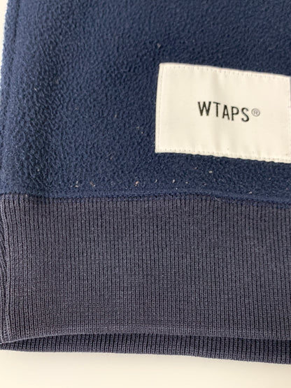 【中古品】【メンズ】 WTAPS ダブルタップス CRUCIBLE CREW NECK FLEECE 202ATDT-CSM33 クルーシブル クルーネック フリース 長袖 スウェット メンズ トップス 142-260717-em-01-min サイズ：2 カラー：ネイビー 万代Net店