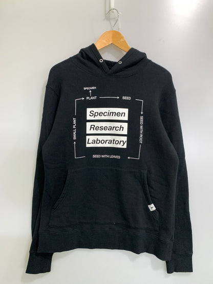 【中古品】【メンズ】 NEIGHBORHOOD ネイバーフッド 181FPNH-CSM05 SRL.ROOTS C-HOODED.LS プルオーバーパーカー 142-260718-AS-31-min サイズ：L カラー：ブラック 万代Net店