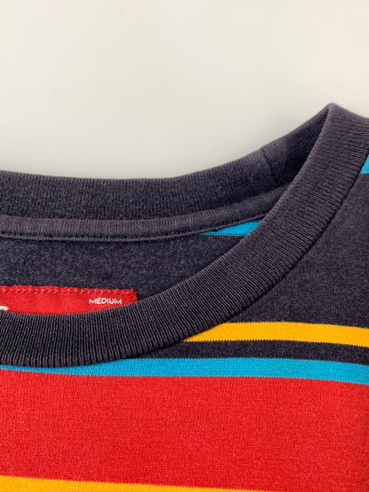 【中古品】【メンズ】 SUPREME シュプリーム MULTI STRIPE SS TOP 半袖Tシャツ ショートスリーブ 149-260718-AS-32-min サイズ：M 万代Net店
