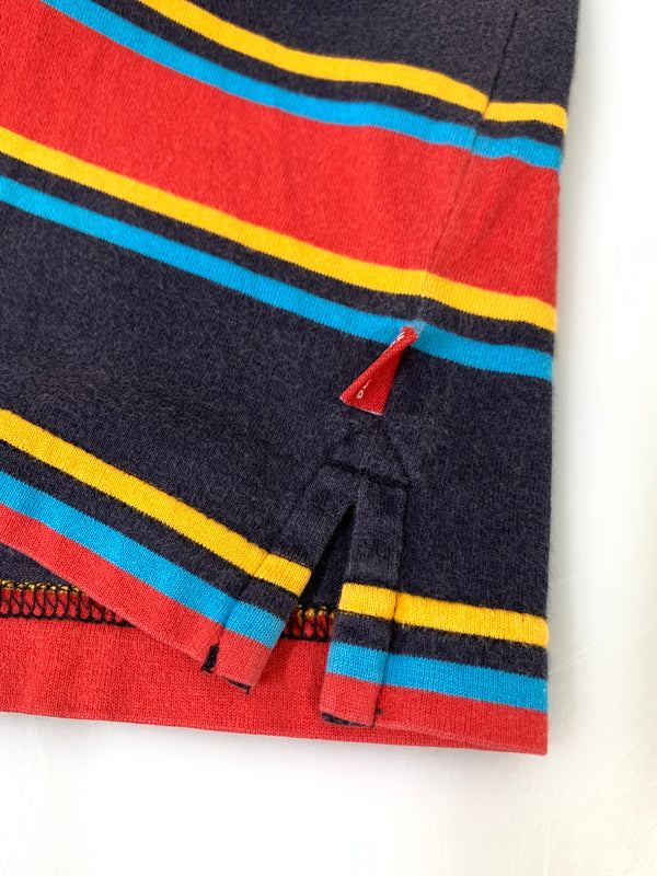 【中古品】【メンズ】 SUPREME シュプリーム MULTI STRIPE SS TOP 半袖Tシャツ ショートスリーブ 149-260718-AS-32-min サイズ：M 万代Net店