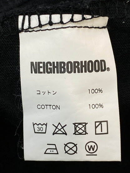 【中古品】【メンズ】 NEIGHBORHOOD ネイバーフッド SRL TEE 半袖Tシャツ ボタニカル プリント メンズ トップス 142-260717-em-33-min サイズ：M カラー：ブラック 万代Net店