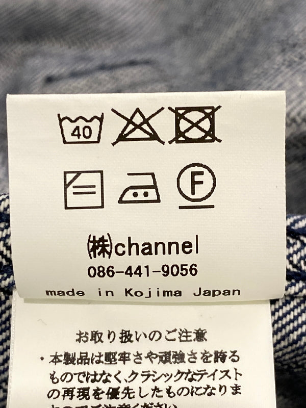 【中古品】【メンズ】 GRAPHZERO グラフゼロ DENIM VEST デニムベスト トップス 145-260715-yn-32-min サイズ：L カラー：インディゴ 万代Net店