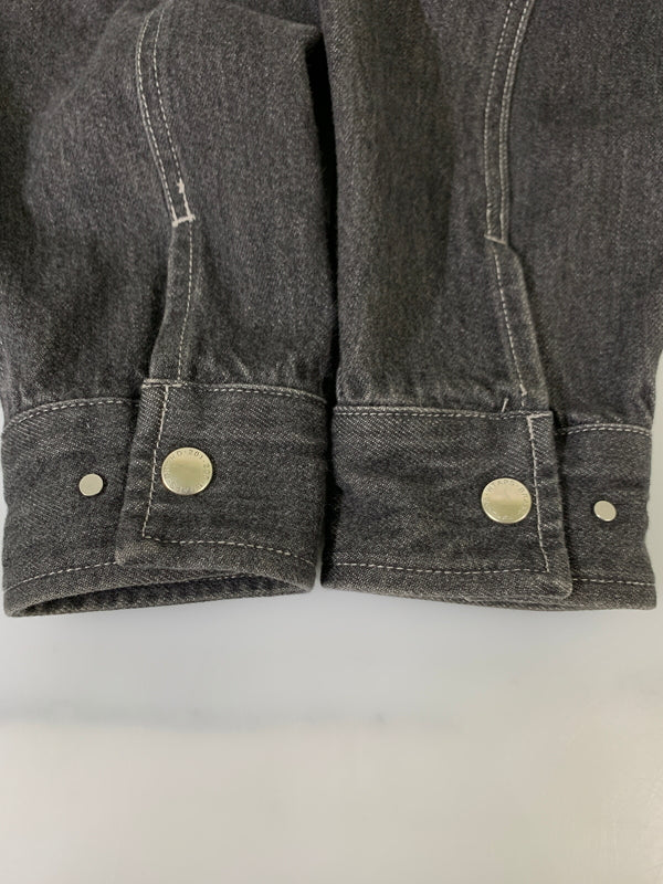 【中古品】【メンズ】 WTAPS ダブルタップス THOMPSON COTTON DENIM JACKET 211WVDT-JKM02 トンプソン コットンデニムジャケット メンズ アウター 142-260717-em-03-min サイズ：1 カラー：インディゴブラック 万代Net店