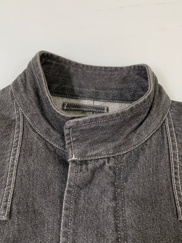 【中古品】【メンズ】 WTAPS ダブルタップス THOMPSON COTTON DENIM JACKET 211WVDT-JKM02 トンプソン コットンデニムジャケット メンズ アウター 142-260717-em-03-min サイズ：1 カラー：インディゴブラック 万代Net店