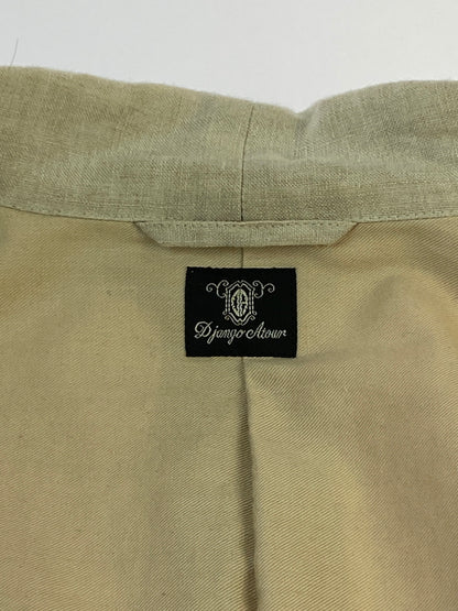 【中古品】【メンズ】 DJANGO ATOUR ジャンゴ アトゥール リネンジャケット アウター 140-260727-jt-16-min サイズ：M カラー：ライトベージュ 万代Net店