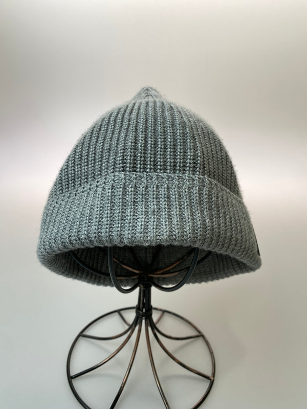 【中古品】【メンズ】 NEIGHBORHOOD ネイバーフッド 181FUNH-HT01 MIL-JEEP AW-CAP ニットキャップ 帽子 185-260729-AS-35-min カラー：グレー 万代Net店