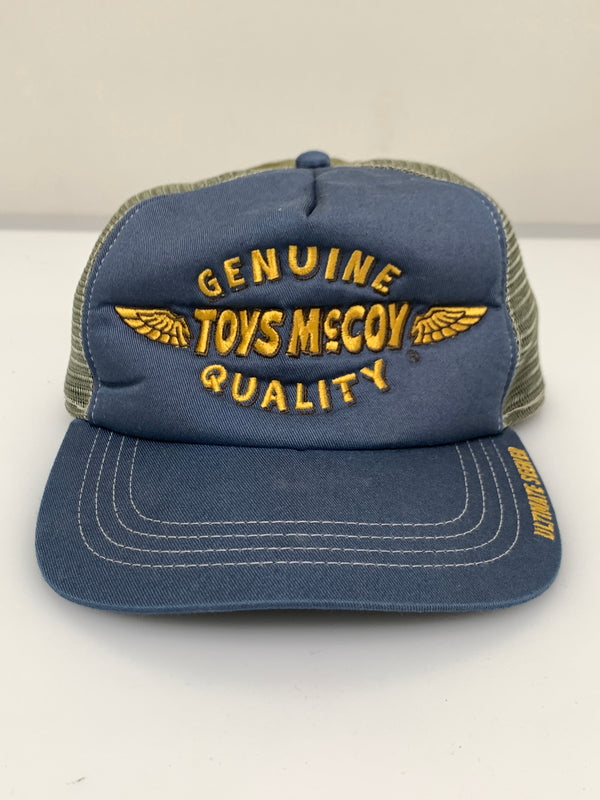 【中古品】【メンズ】 TOYS MCCOY トイズマッコイ MESH CAP TOYS MCCOY TMA2503 メッシュキャップ 帽子 ロゴ刺繍 185-260723-em-22-min カラー：サックスグレー/オリーブ 万代Net店