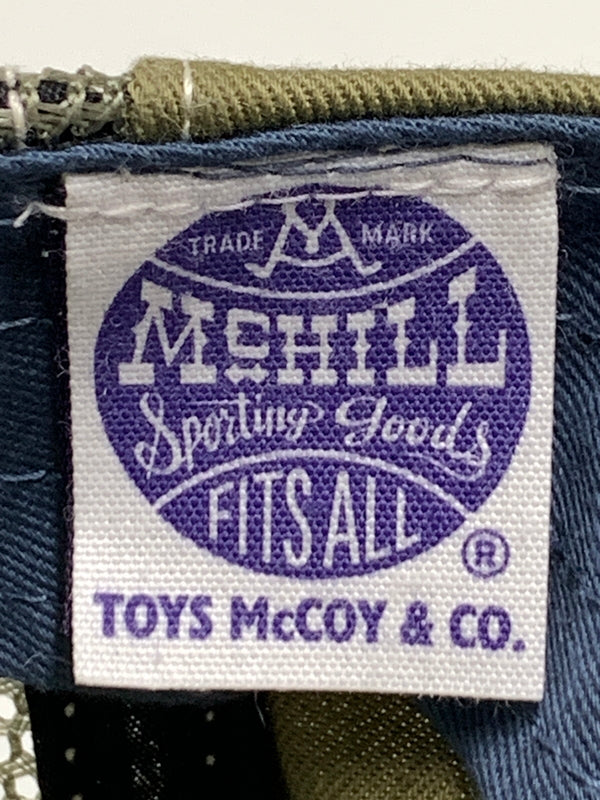 【中古品】【メンズ】 TOYS MCCOY トイズマッコイ MESH CAP TOYS MCCOY TMA2503 メッシュキャップ 帽子 ロゴ刺繍 185-260723-em-22-min カラー：サックスグレー/オリーブ 万代Net店