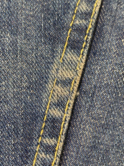 【中古品】【メンズ】 LEE リー 101-J DENIM JACKET 70'S デニム ジャケット メンズ Gジャン アウター 70年代 ヴィンテージ 146-260717-em-04-min サイズ：46 カラー：インディゴブルー 万代Net店