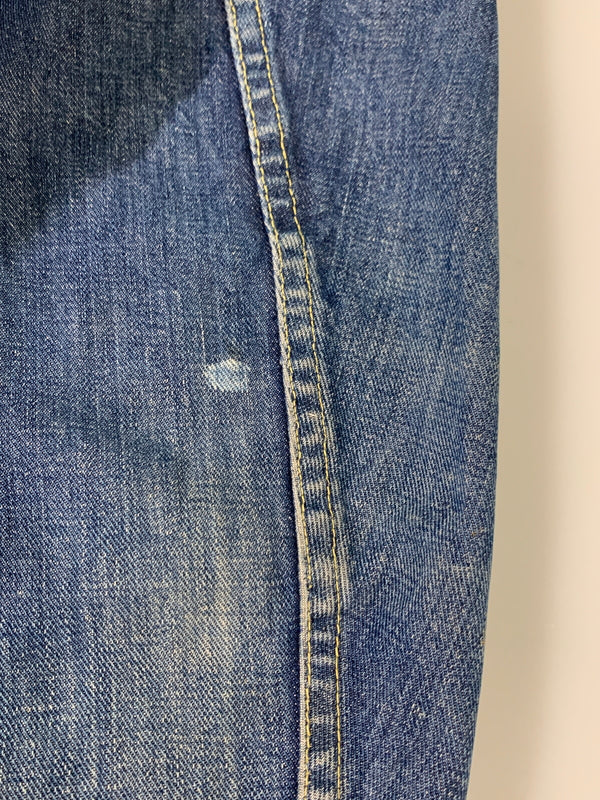 【中古品】【メンズ】 LEE リー 101-J DENIM JACKET 70'S デニム ジャケット メンズ Gジャン アウター 70年代 ヴィンテージ 146-260717-em-04-min サイズ：46 カラー：インディゴブルー 万代Net店