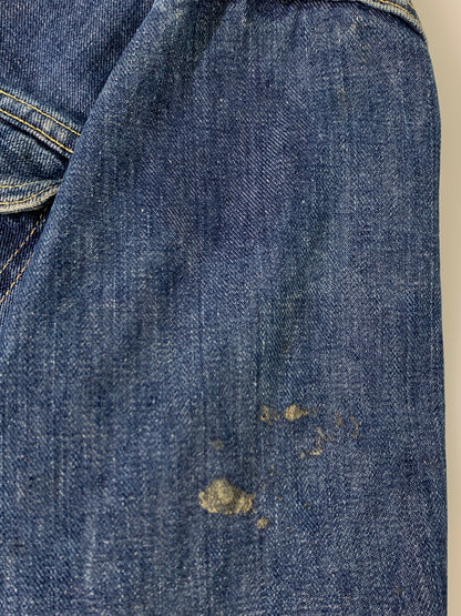 【中古品】【メンズ】 LEE リー 101-J DENIM JACKET 70'S デニム ジャケット メンズ Gジャン アウター 70年代 ヴィンテージ 146-260717-em-04-min サイズ：46 カラー：インディゴブルー 万代Net店