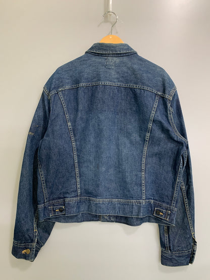 【中古品】【メンズ】 LEE リー 101-J DENIM JACKET 70'S デニム ジャケット メンズ Gジャン アウター 70年代 ヴィンテージ 146-260717-em-04-min サイズ：46 カラー：インディゴブルー 万代Net店
