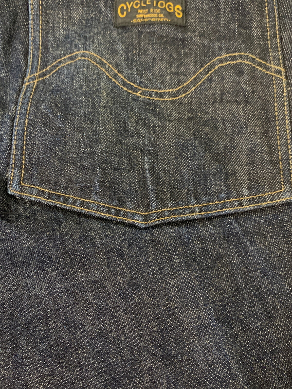 【中古品】【メンズ】 WESTRIDE ウエストライド DOUBLE KNEE DENIM PANTS ウエストライド ダブルニー デニムパンツ メンズ ボトムス ジーンズ 156-260717-em-19-min サイズ：34 カラー：インディゴ 万代Net店