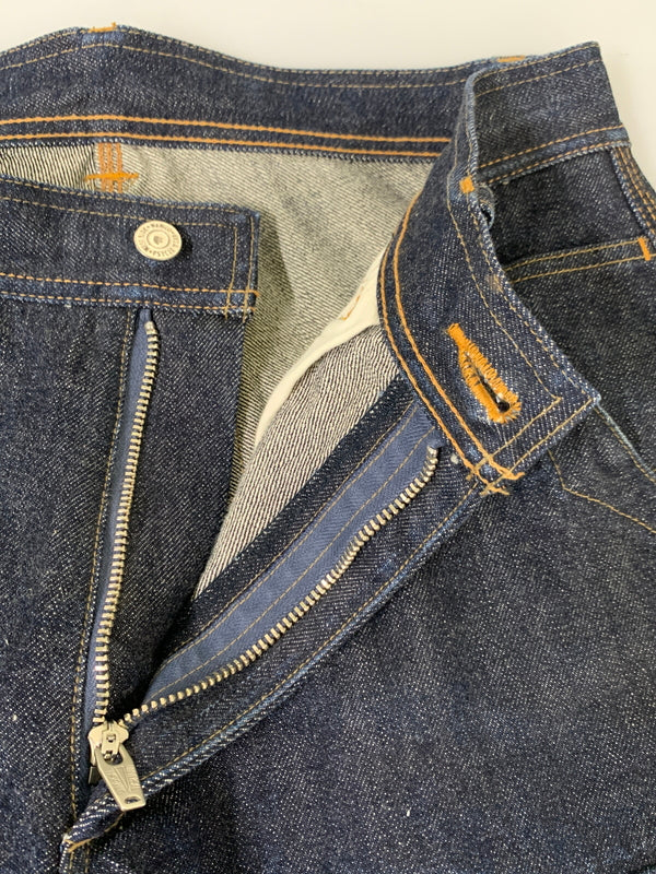 【中古品】【メンズ】 WESTRIDE ウエストライド DOUBLE KNEE DENIM PANTS ウエストライド ダブルニー デニムパンツ メンズ ボトムス ジーンズ 156-260717-em-19-min サイズ：34 カラー：インディゴ 万代Net店