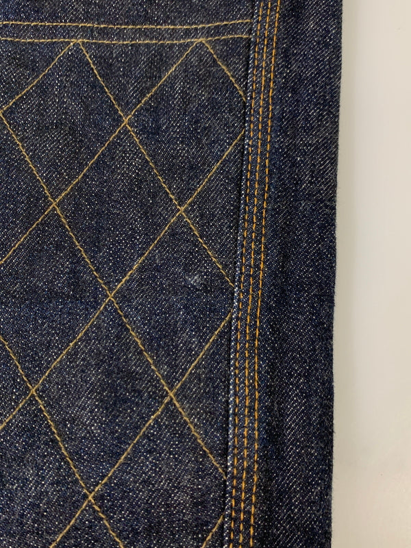 【中古品】【メンズ】 WESTRIDE ウエストライド DOUBLE KNEE DENIM PANTS ウエストライド ダブルニー デニムパンツ メンズ ボトムス ジーンズ 156-260717-em-19-min サイズ：34 カラー：インディゴ 万代Net店