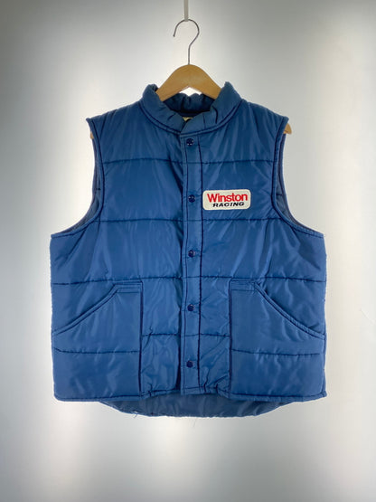 【中古品】【メンズ】 RJ REYNOLDS TOBACCO COMPANY RJ レイノルズ タバコ カンパニー 中綿ベスト アウター 146-260727-jt-21-min サイズ：サイズ不明 下記参照 カラー：ネイビー 万代Net店